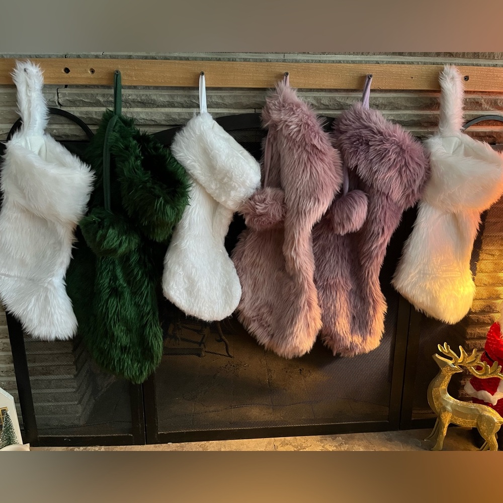 FUR CHRISTMAS STOCKINGS